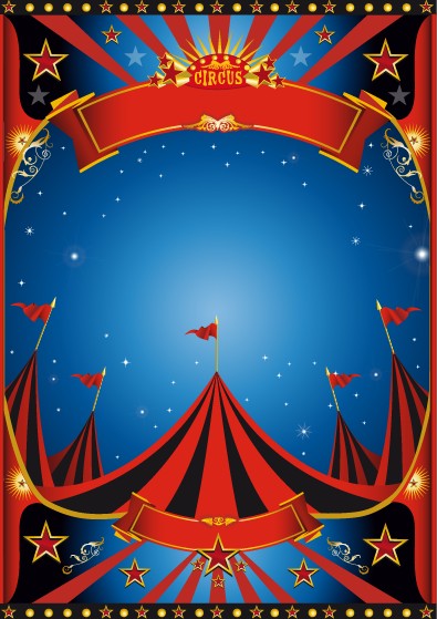 Vintage style circus poster design vector 01 Vintage Style poster design poster Circus   