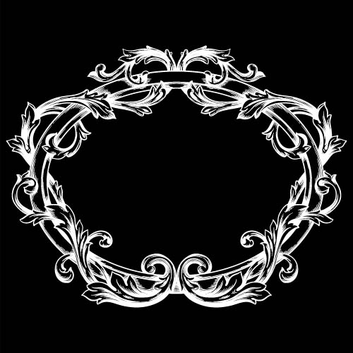 Classical baroque style frame vector design 13 style frame design classical baroque   