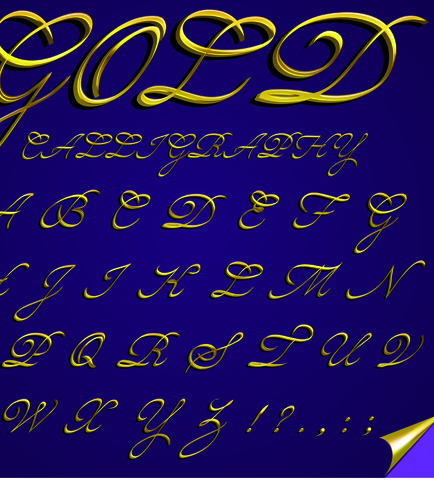 Elements of Different alphabet vector set 04 elements element different creative alphabet   