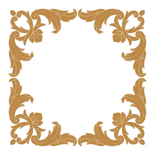 Classical baroque style frame vector design 02 style frame design classical baroque   