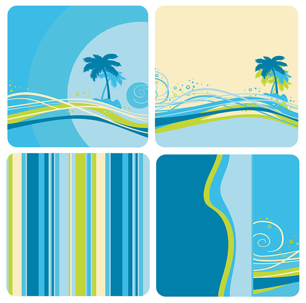 The green and blue color background wave think vertical bars dynamic lines background   