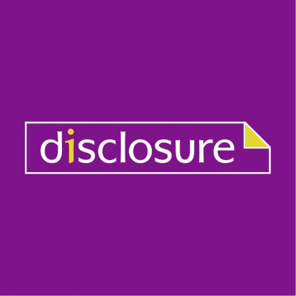 LOGO disclosure Illustration vector disclosure Illustration   