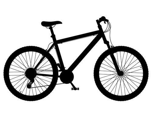 Realistic sports bicycle vector template set 08 template sports realistic bicycle   