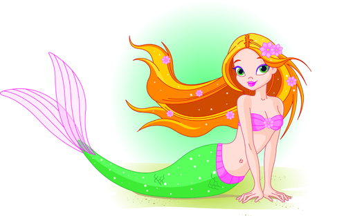 Mermaid vector graphics 02 mermaid   