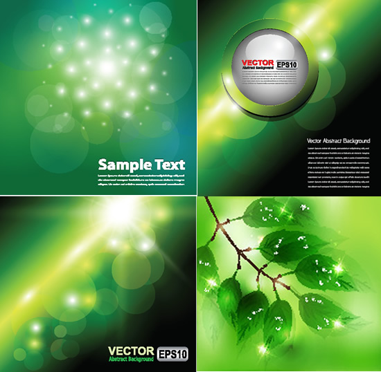 Light green background design vector Aperture   