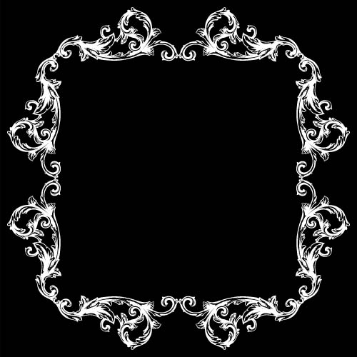 Classical baroque style frame vector design 10 style frame design classical baroque   