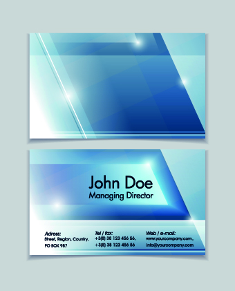 Shiny modern business cards vector 04 shiny modern business cards business card business   