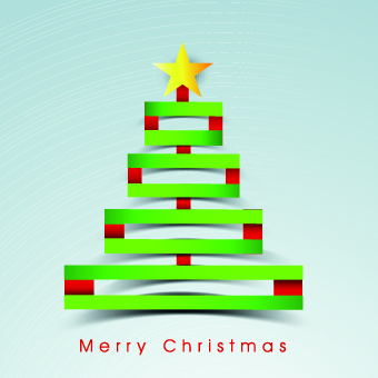 2014 Funny Christmas tree design vector 01 funny christmas tree christmas 2014   