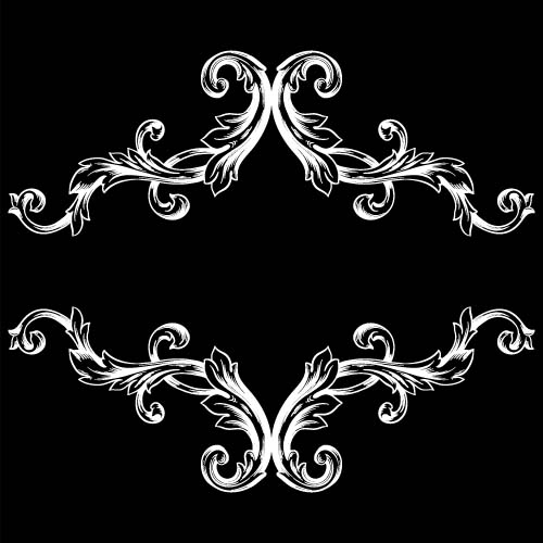 Classical baroque style frame vector design 12 style frame design classical baroque   