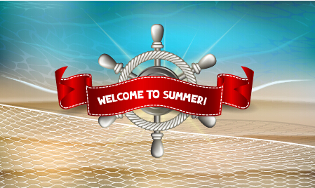 Holiday summer travel sea background vector 01 summer sea holiday background   