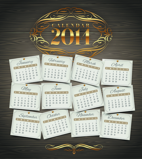 Calendar 2014 vector huge collection 16 Huge collection calendar   