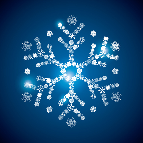 Shining snowflakes ornaments design vector graphics 05 snowflake shining ornaments ornament   