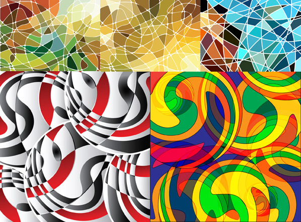 Mosaic background design vector mosaic background   