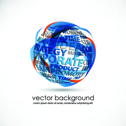 Vector 3D Business background 05 business background business   