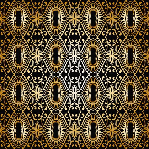 luxurious gold pattern seamless vector background 11 seamless pattern luxurious gold pattern background   
