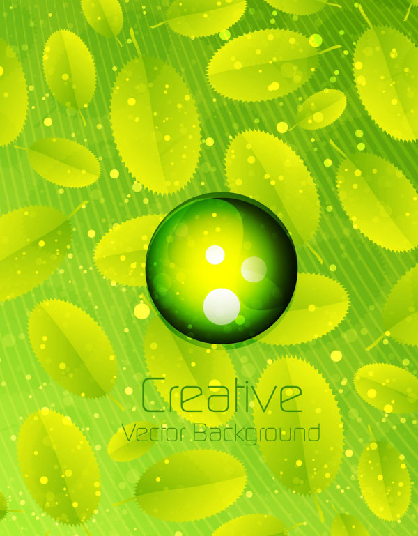 Green background vector water green   