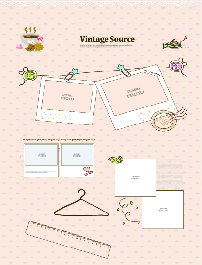 Vintage source elements vector 01 vintage source elements element   