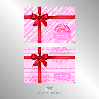 Pink gift card vector 04 pink gift card gift card vector card   
