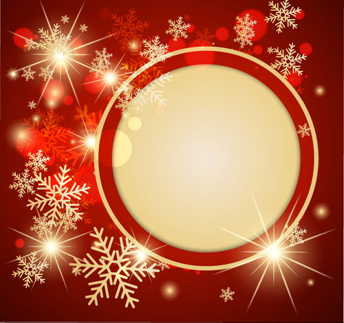 Ornate Red Christmas Backgrounds vector material 04 red ornate material christmas   