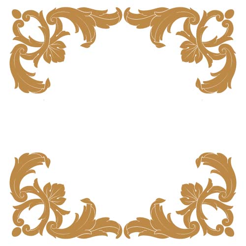 Classical baroque style frame vector design 06 style frame design classical baroque   