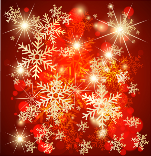 Ornate Red Christmas Backgrounds vector material 05 red ornate material christmas   