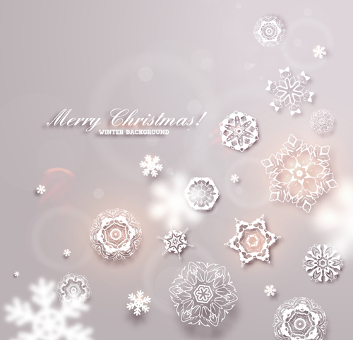 Christmas Winter Backgrounds Vector 01 winter christmas backgrounds background   