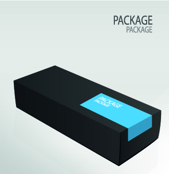 Vector Box package design elements 02 package element design elements   