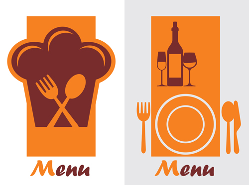 Elements of commonly Restaurant Menu cover vector 04 restaurant menu elements element cover Commonly   