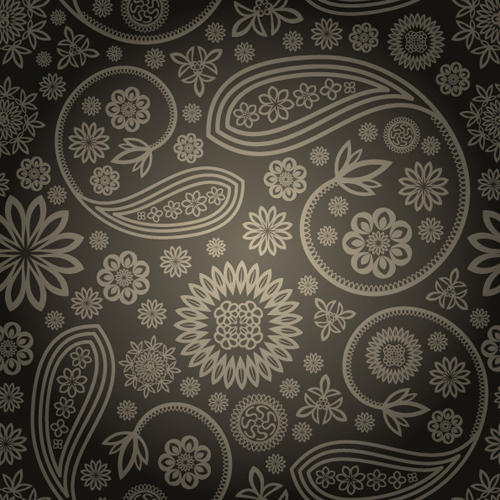 Set of ornate Paisley Seamless Pattern vector 02 seamless pattern vector pattern paisley ornate   