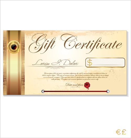 Best Certificate template design vector 06 certificate template certificate best   