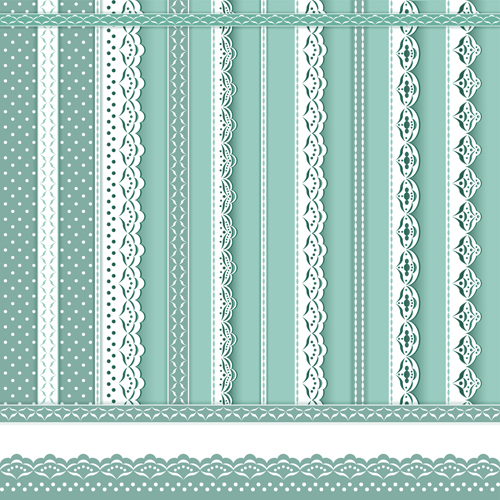 Beautiful lace borders vector design 01 lace border borders beautiful   