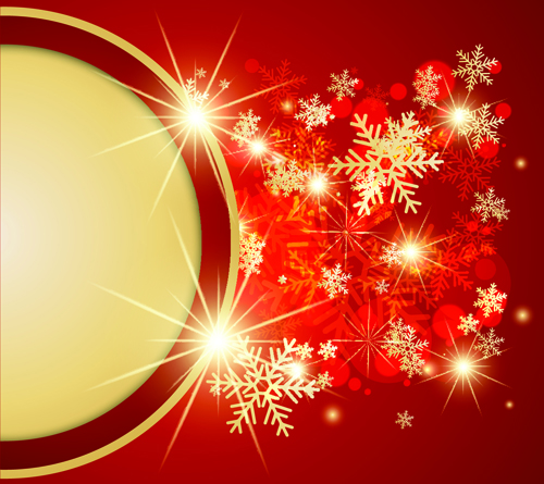 Ornate Red Christmas Backgrounds vector material 07 red ornate material christmas   