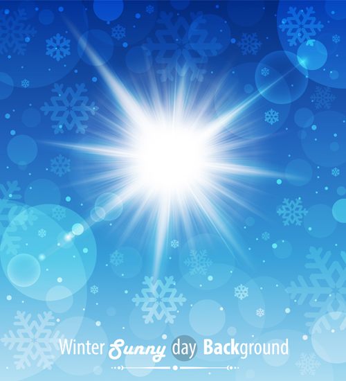 Bright Winter Snow backgrounds art vector 04 winter snow bright   