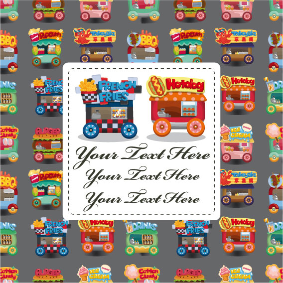 Cartoon toy front cover vector background 01 toy front cover cartoon   