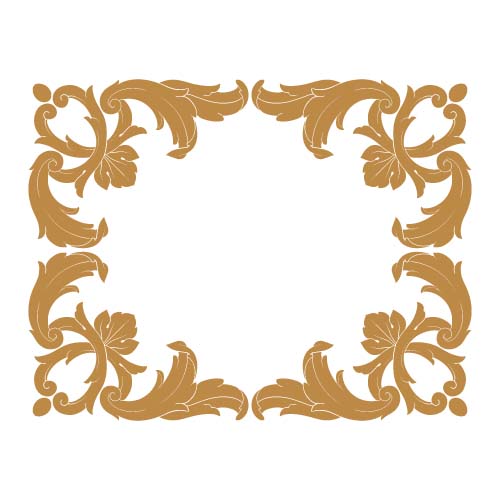 Classical baroque style frame vector design 08 style frame design classical baroque   