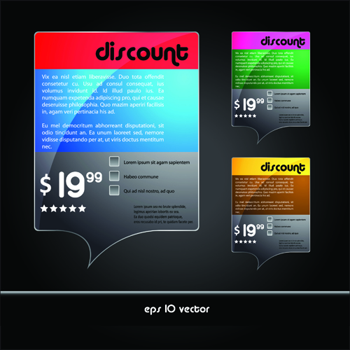 Online Store Discount labels vector 01 store online labels label discount   