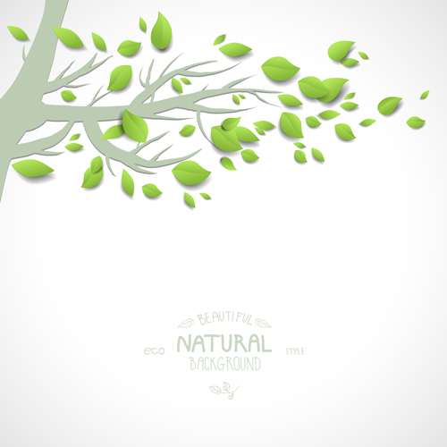 Eco natural style tree backgrounds vector 04 tree natural style natural backgrounds background   