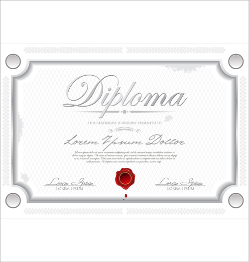 Best Certificate template design vector 03 certificate template certificate   