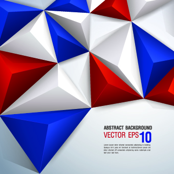 Colored 3D shapes background vector 03 shapes Shape colored background vector background   