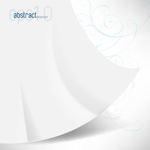 abstract White vector background art 01 white abstract   