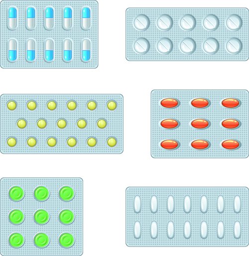 Different tablets and capsules design vector 02 tablets different capsules capsule   