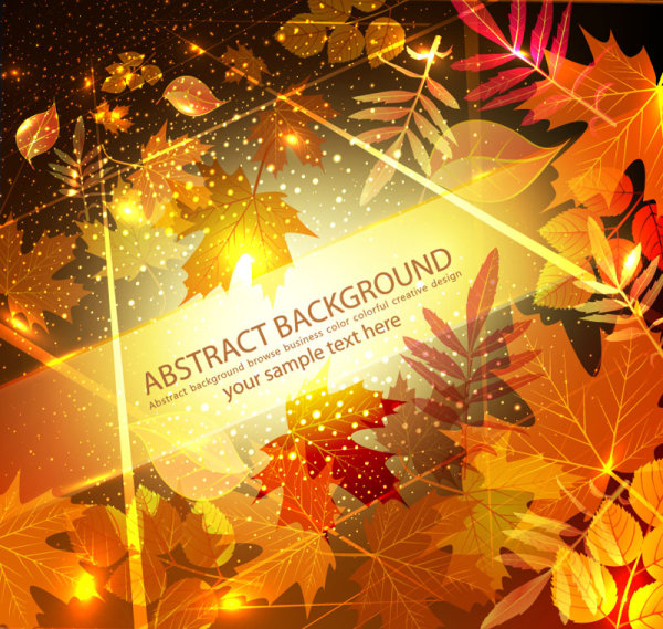 Fall of Maple Leaf elements background vector 08 maple leaf maple Fall elements element   