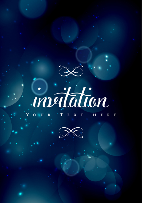 Colored halation invitations background vector 01 invitation colored background vector background   