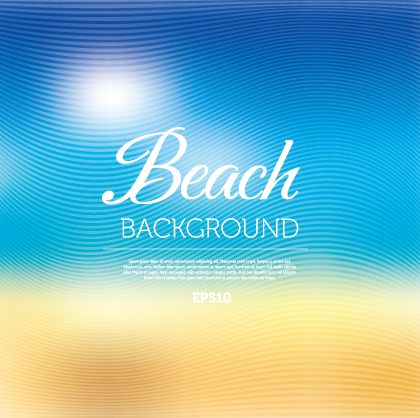 Beach abstract blurred background vector red background beach background vector background   