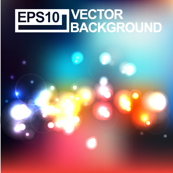 Blurs lights background art vector 04 lights blurs background   