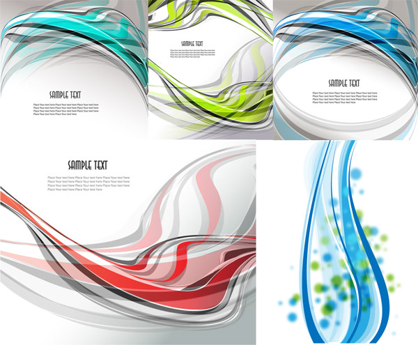The dynamic lines of the background art 95934 wavy lines Spot dynamic lines curve colorful background   