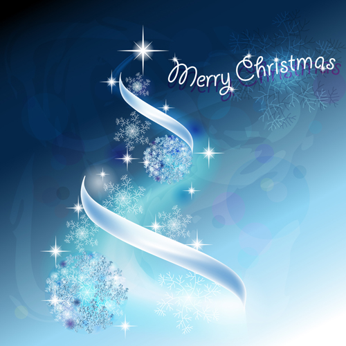 Blue Light Christmas Trees design vector 04 tree christmas trees christmas tree christmas blue light blue   