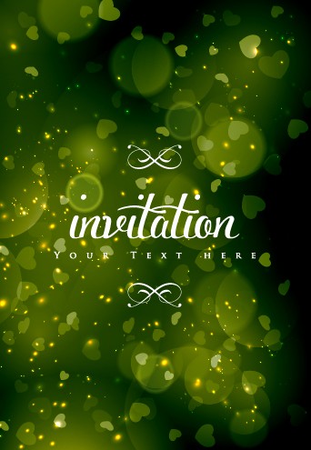 Colored halation invitations background vector 03 invitation colored background vector background   