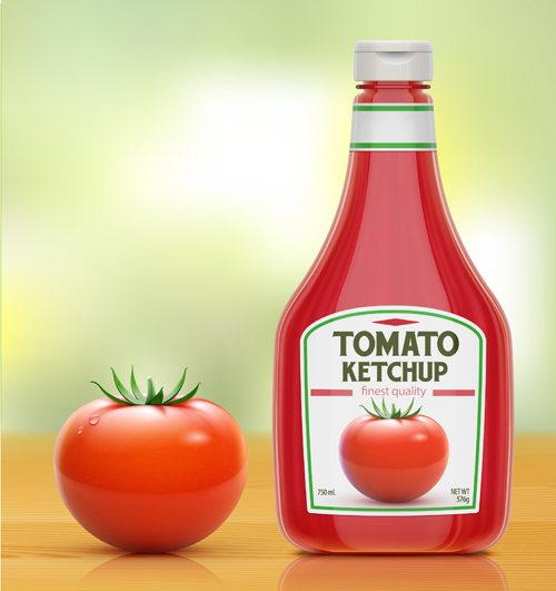 tomato ketchup creative design vector 01 tomato ketchup creative   