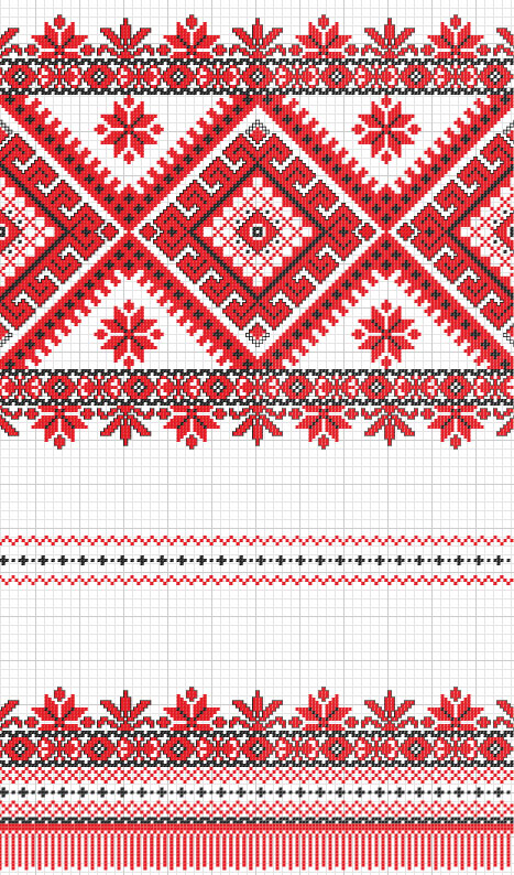 Ukraine Style Fabric ornaments vector graphics 01 Ukraine style ornaments ornament fabric   